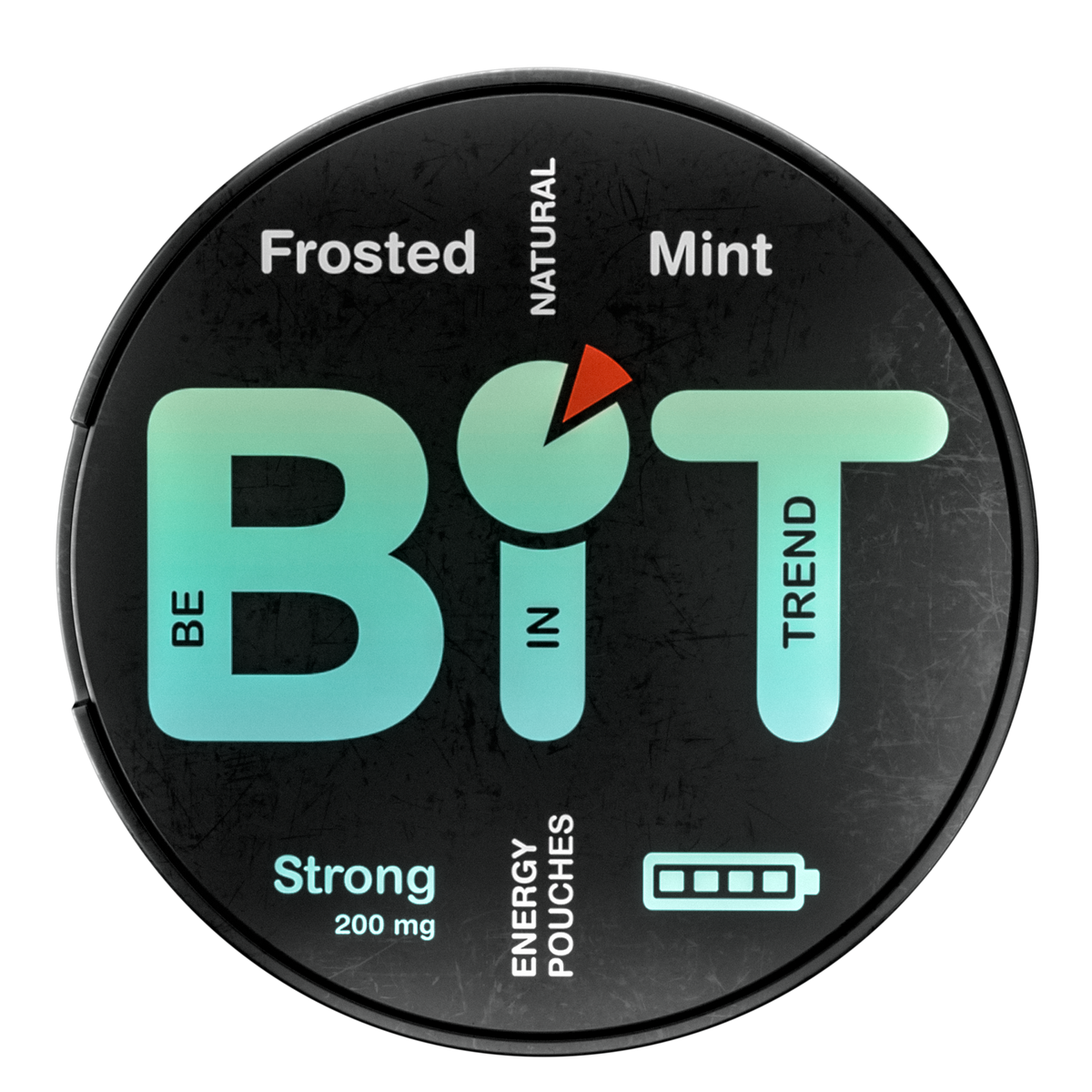 BIT frosted mint energy pouches 200mg