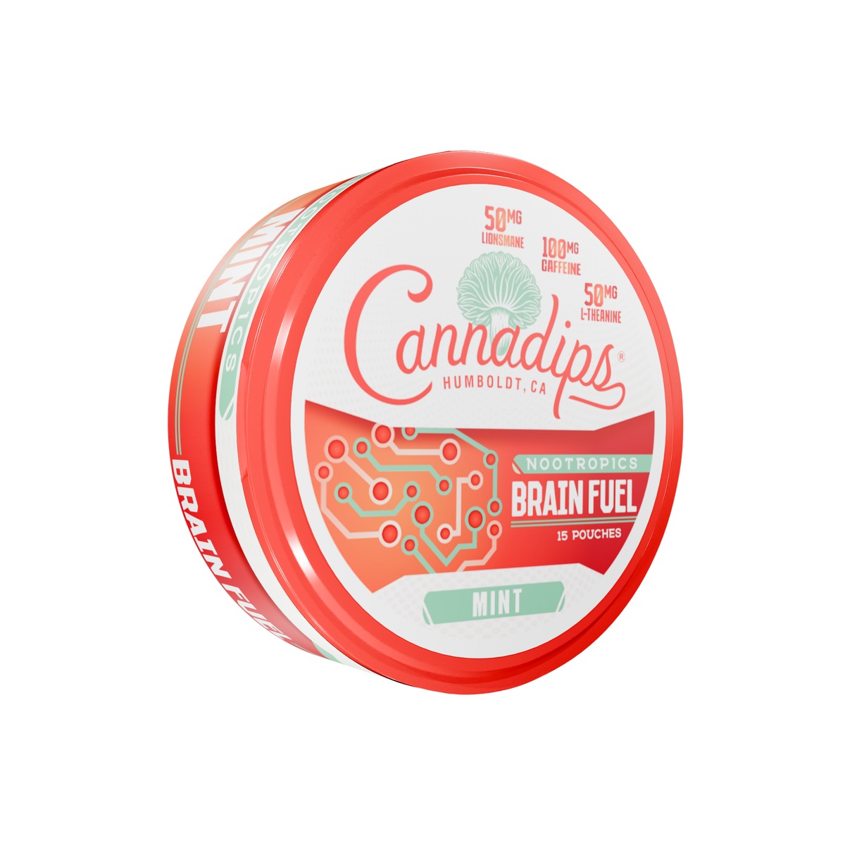 Cannadips Mint Energy Pouches