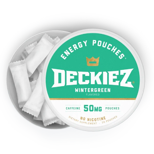 Deckiez Wintergreen Energy Pouches