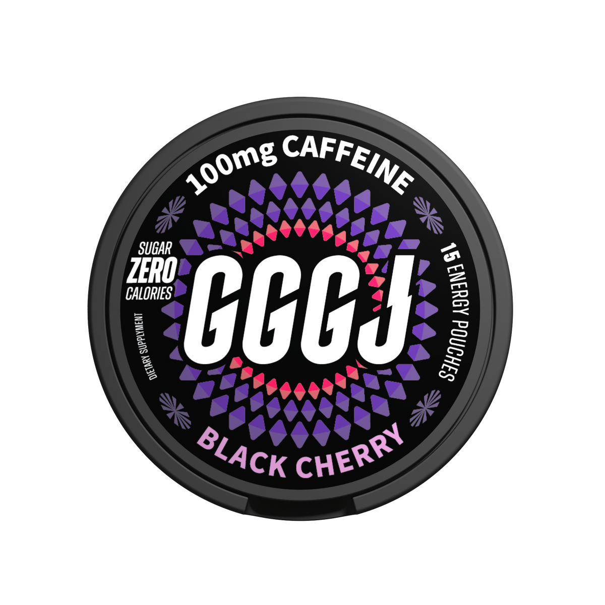 GGGJ Black Cherry Energy Pouches