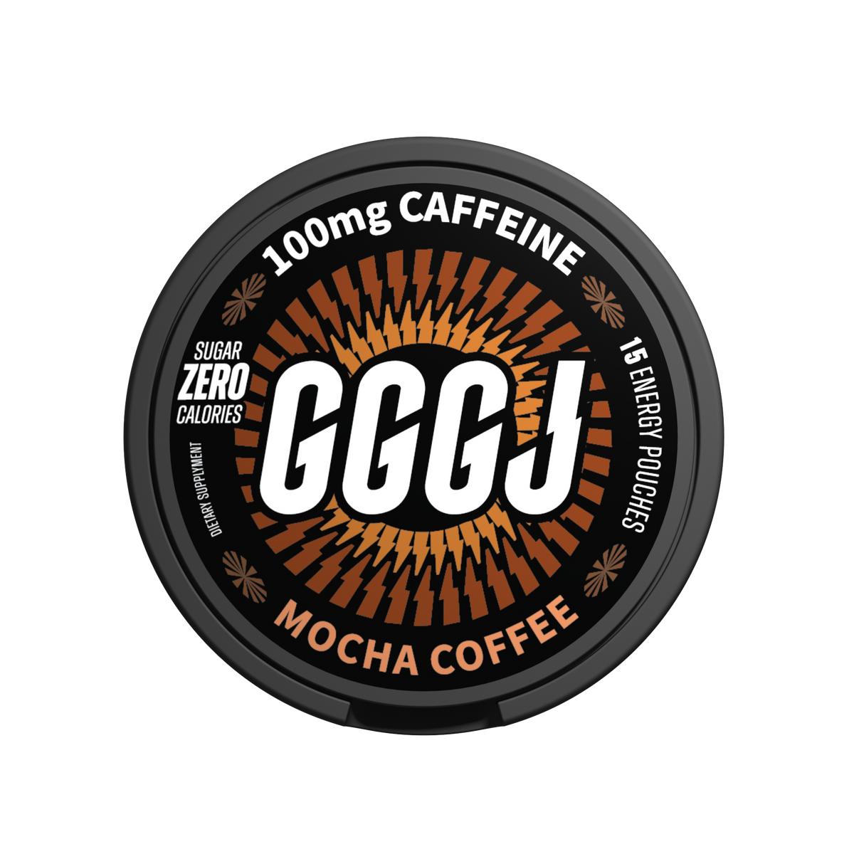 GGGJ Mocha Coffee Energy Pouches