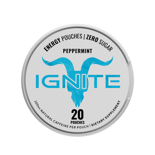 IGNITE Peppermint Energy Pouches