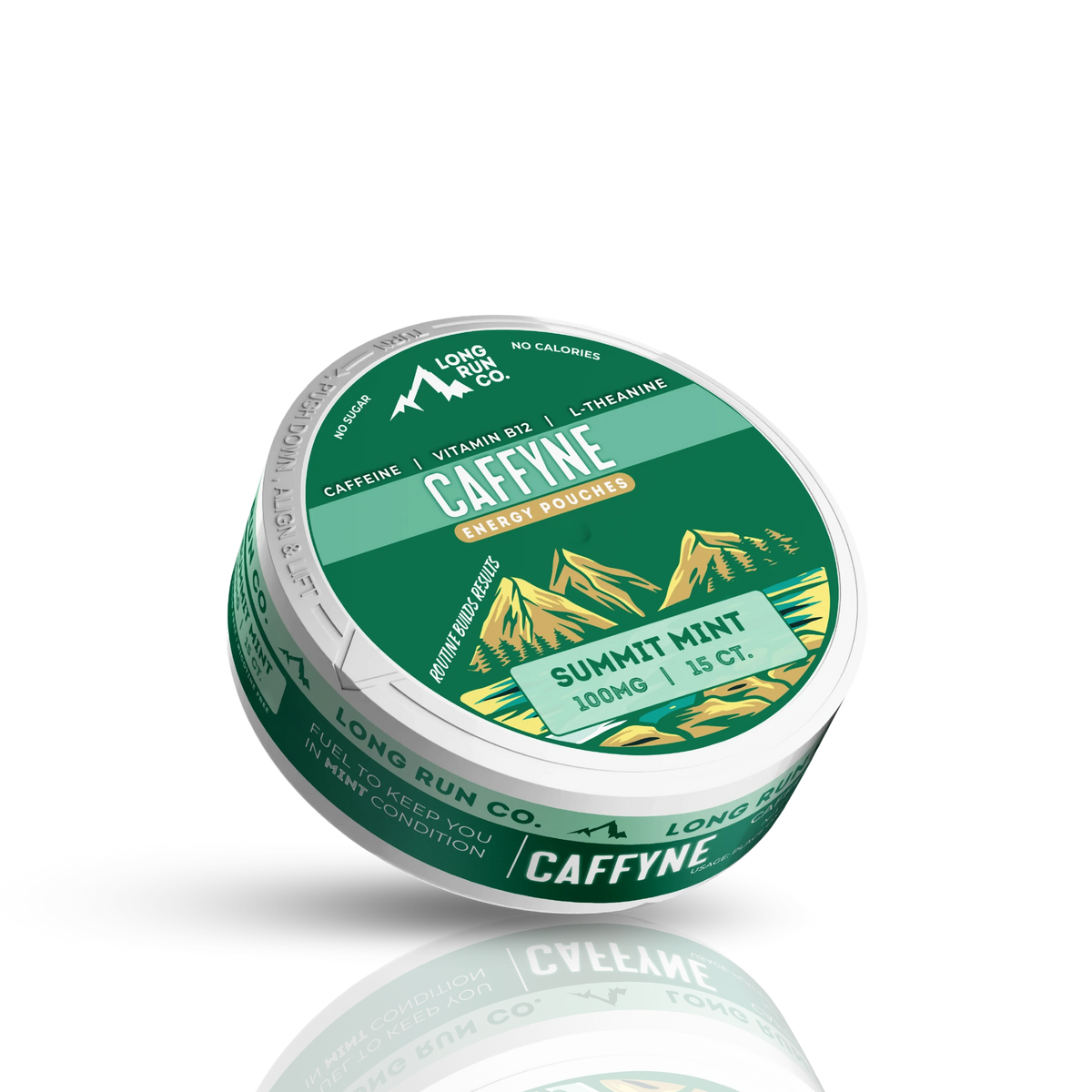 Long Run Co Mint Energy pouches
