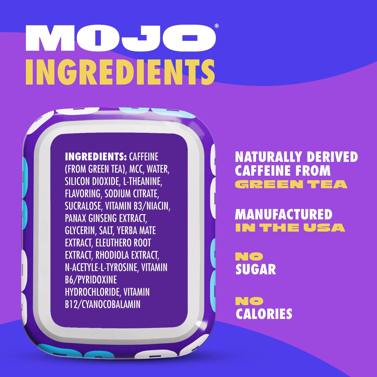 Mojo Blue Rasberry Energy Pouches
