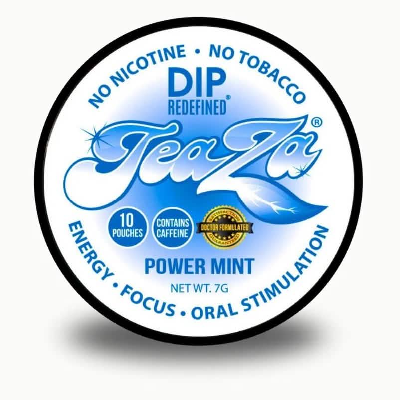 TeaZa Power Mint Energy Pouches