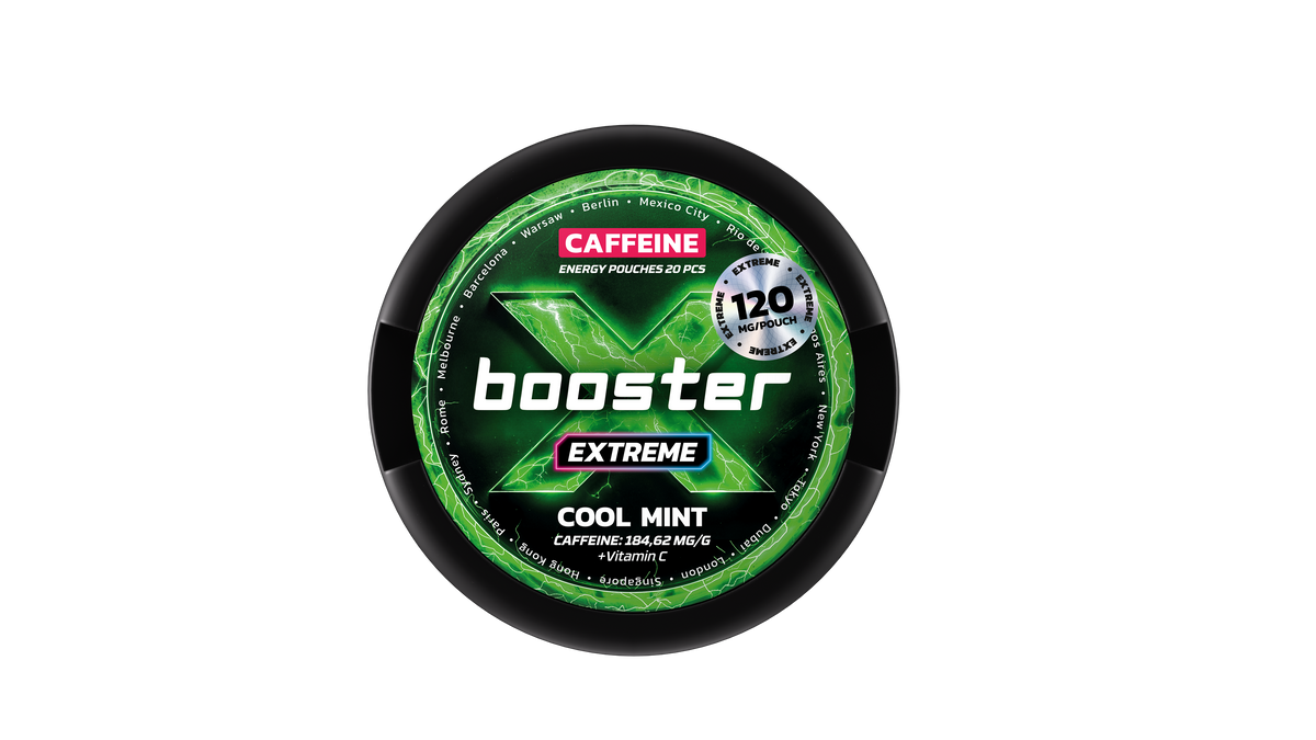 X-Booster Cool Mint Energy Pouches