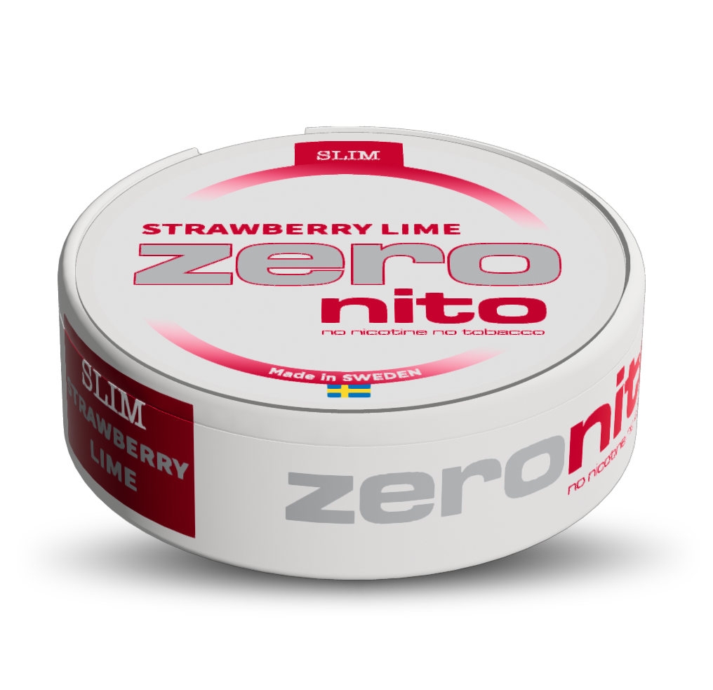Zeronito Strawberry Lime Slim Zero pouches