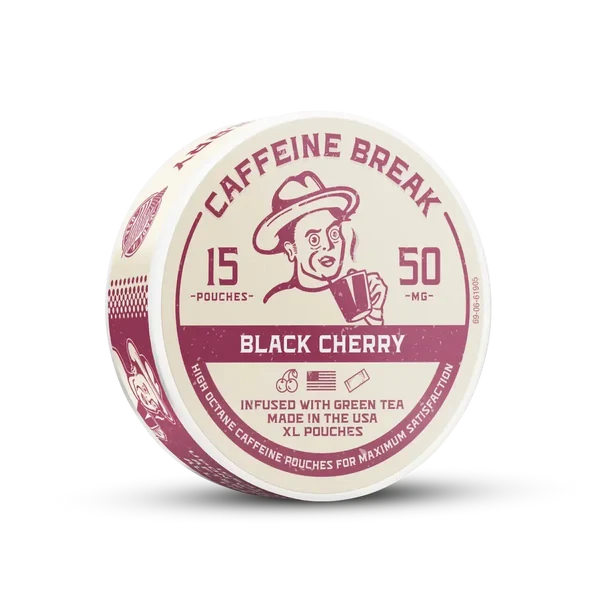 ALP Black Cherry Caffeine Break Pouches