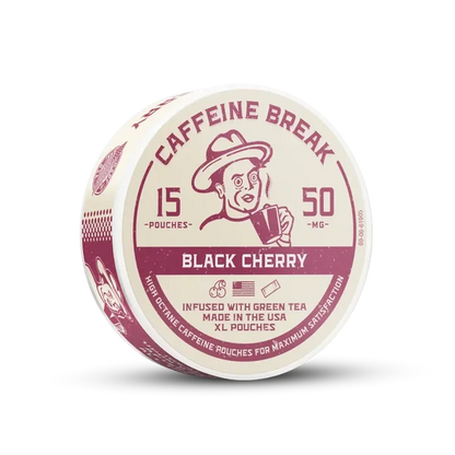 ALP Black Cherry Caffeine Break Pouches