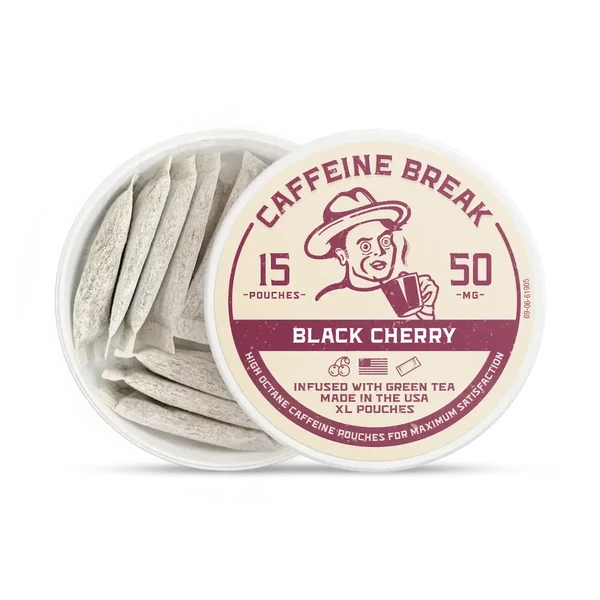 ALP Black Cherry Caffeine Break Pouches