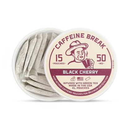 ALP Black Cherry Caffeine Break Pouches