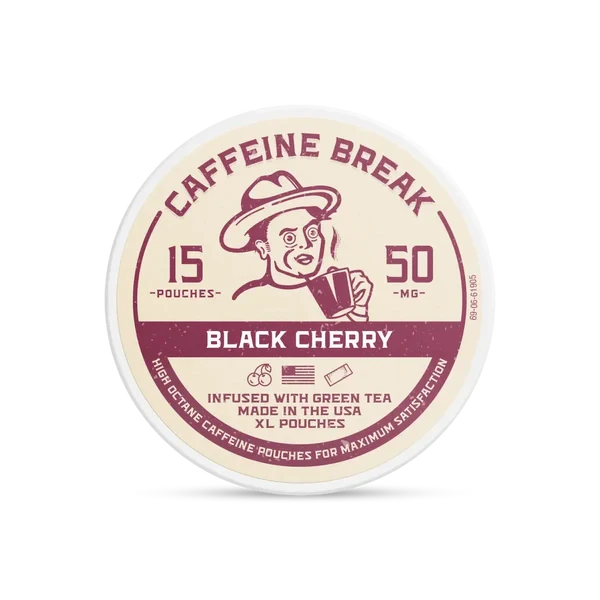 ALP Black Cherry Caffeine Break Pouches