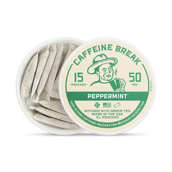 ALP Peppermint Caffeine Break Pouches