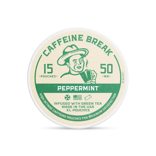 ALP Peppermint Caffeine Break Pouches