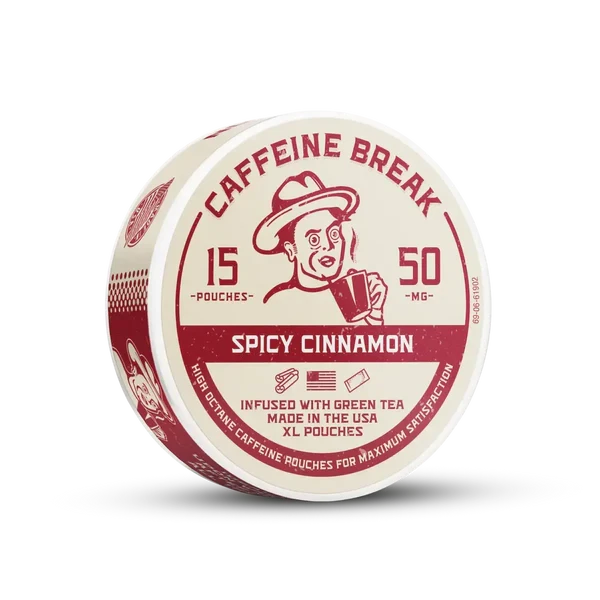 ALP Spicy Cinnamon Caffeine Break Pouches
