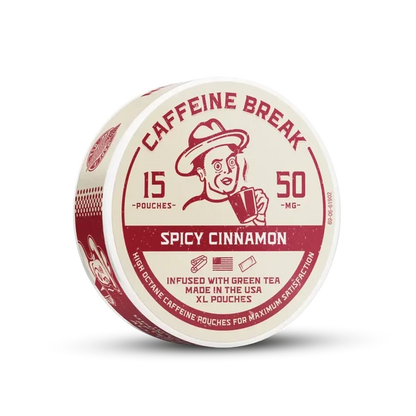 ALP Spicy Cinnamon Caffeine Break Pouches