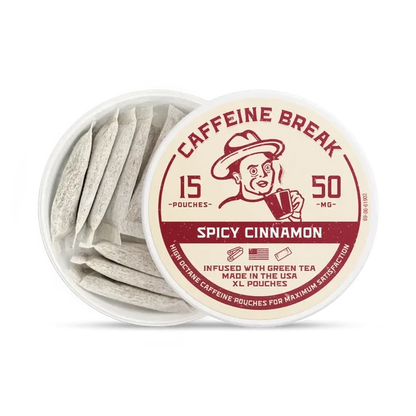 ALP Spicy Cinnamon Caffeine Break Pouches