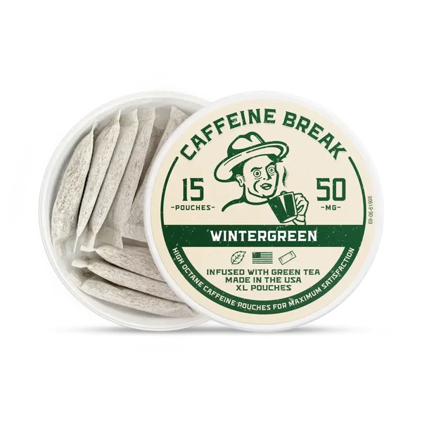 ALP Wintergreen Caffeine Break Pouches