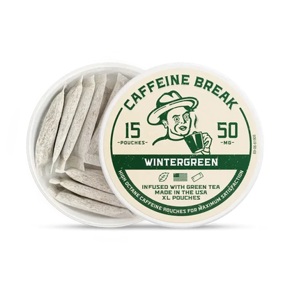 ALP Wintergreen Caffeine Break Pouches