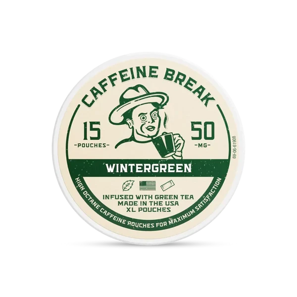 ALP Wintergreen Caffeine Break Pouches