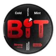 BIT Cold Mint Energy Pouches — product packaging