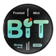BIT Frosted Mint Energy Pouches — product packaging