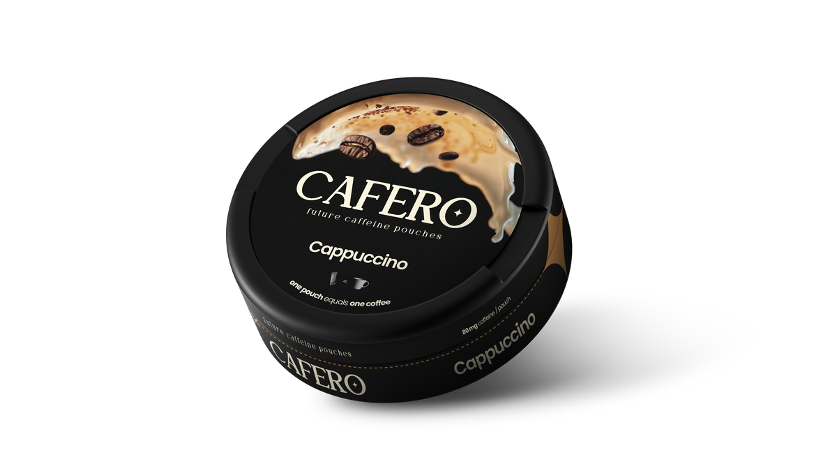 CAFERO Cappuccino Energy Pouches