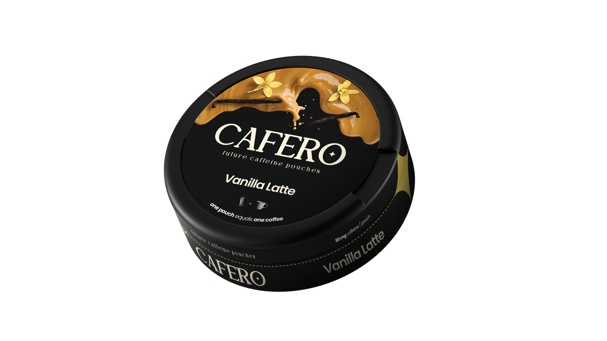 CAFERO Vanilla Latte Energy Pouches