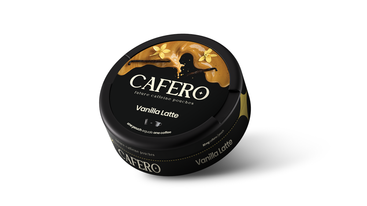 CAFERO Vanilla Latte Energy Pouches