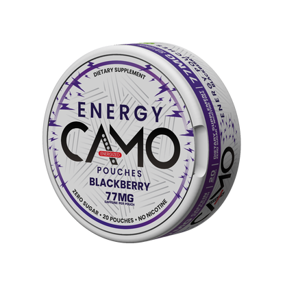 CAMO Blackberry Energy Pouches