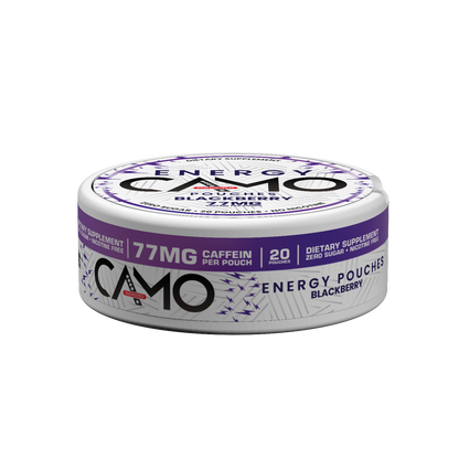 CAMO Blackberry Energy Pouches