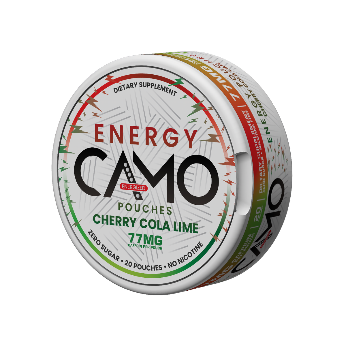 CAMO Cherry Cola Lime Energy Pouches