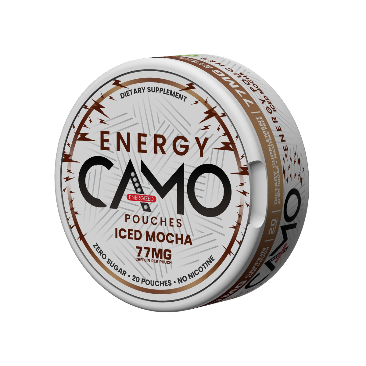 CAMO Iced Mocha Energy Pouches