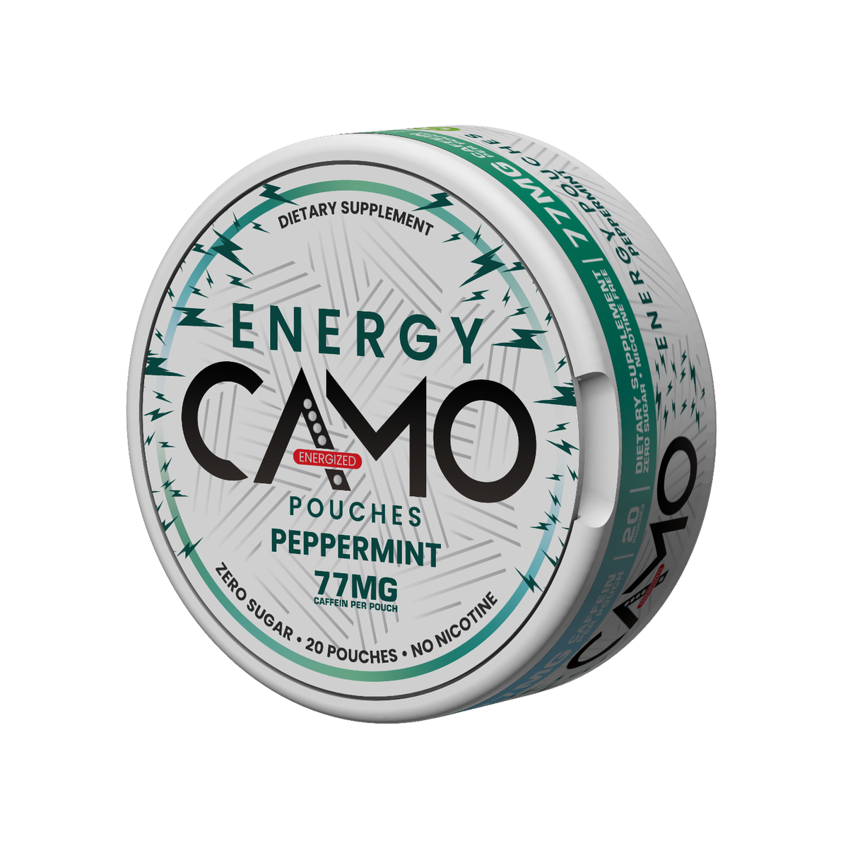 CAMO Peppermint Energy Pouches