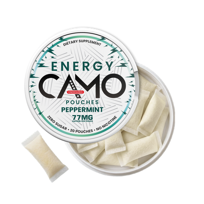 CAMO Peppermint Energy Pouches