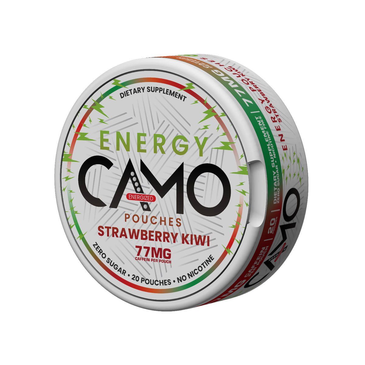 CAMO Strawberry Kiwi Energy Pouches