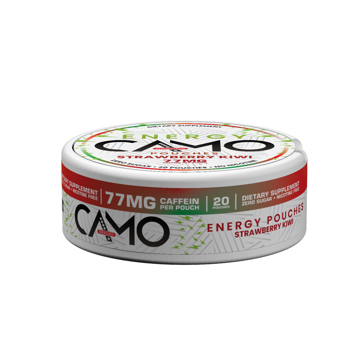 CAMO Strawberry Kiwi Energy Pouches
