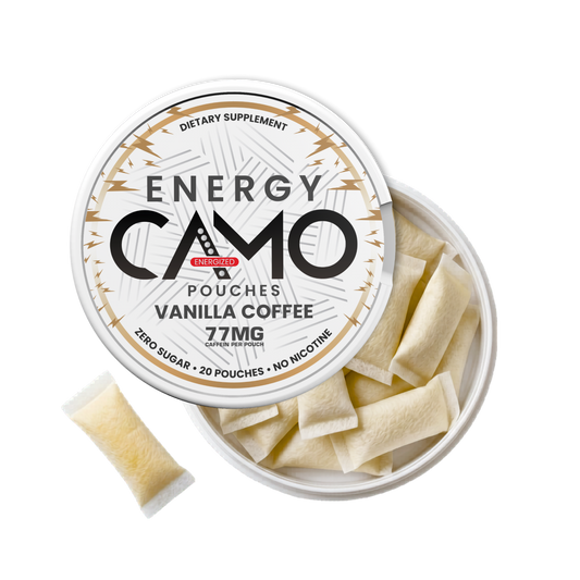 CAMO Vanilla Coffee Energy Pouches