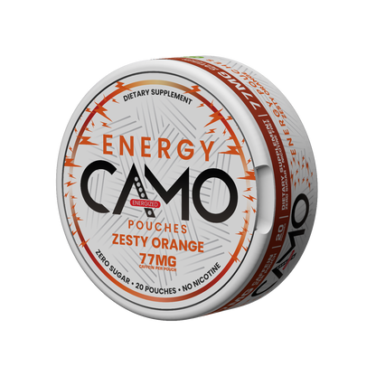 CAMO Zesty Orange Energy Pouches