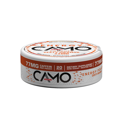 CAMO Zesty Orange Energy Pouches