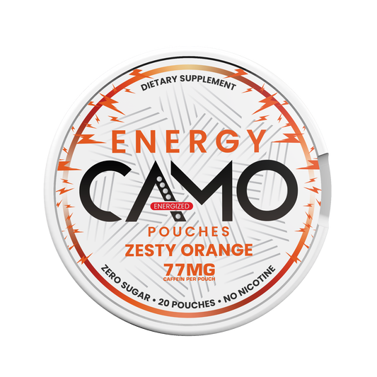 CAMO Zesty Orange Energy Pouches