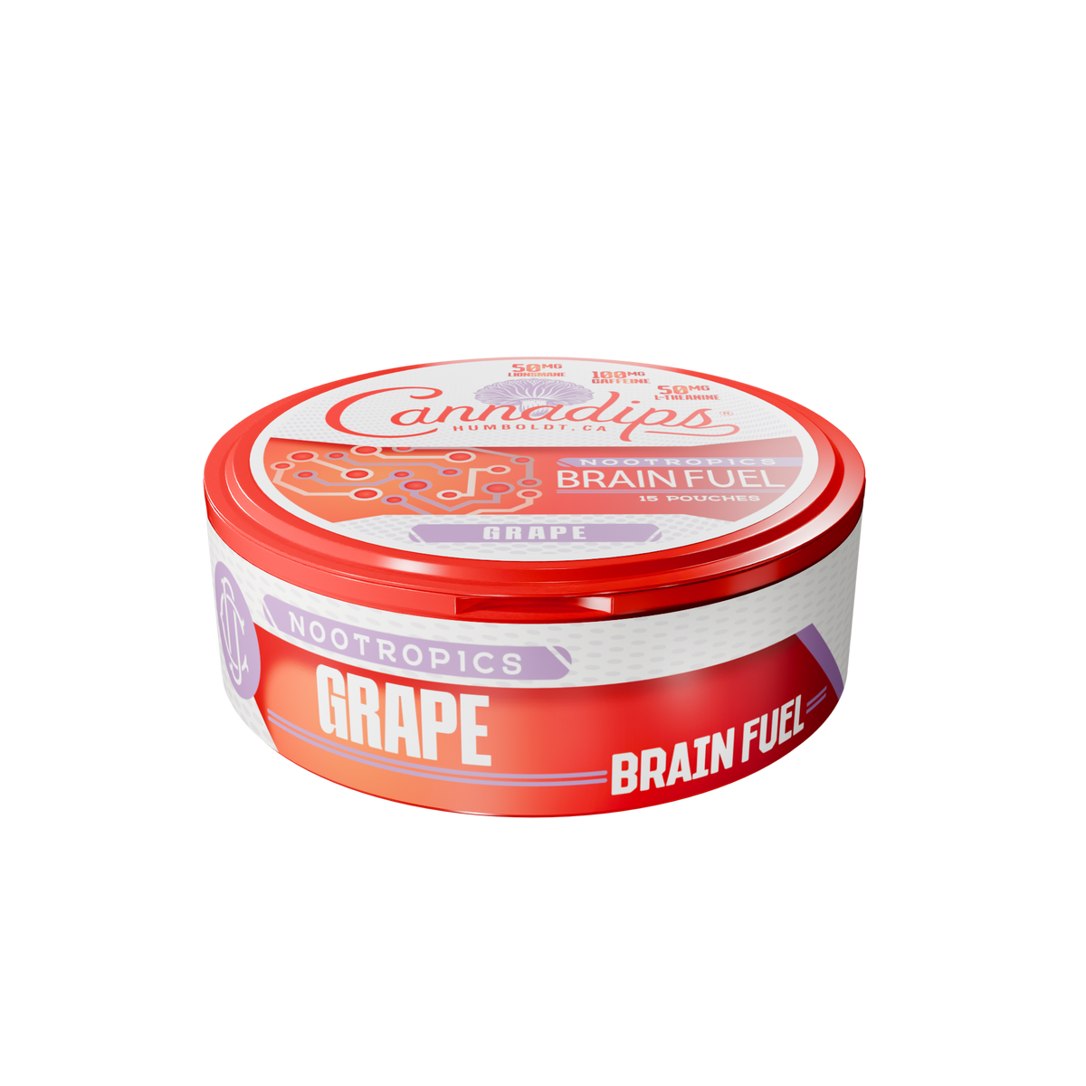 Cannadips Grape Energy Pouches