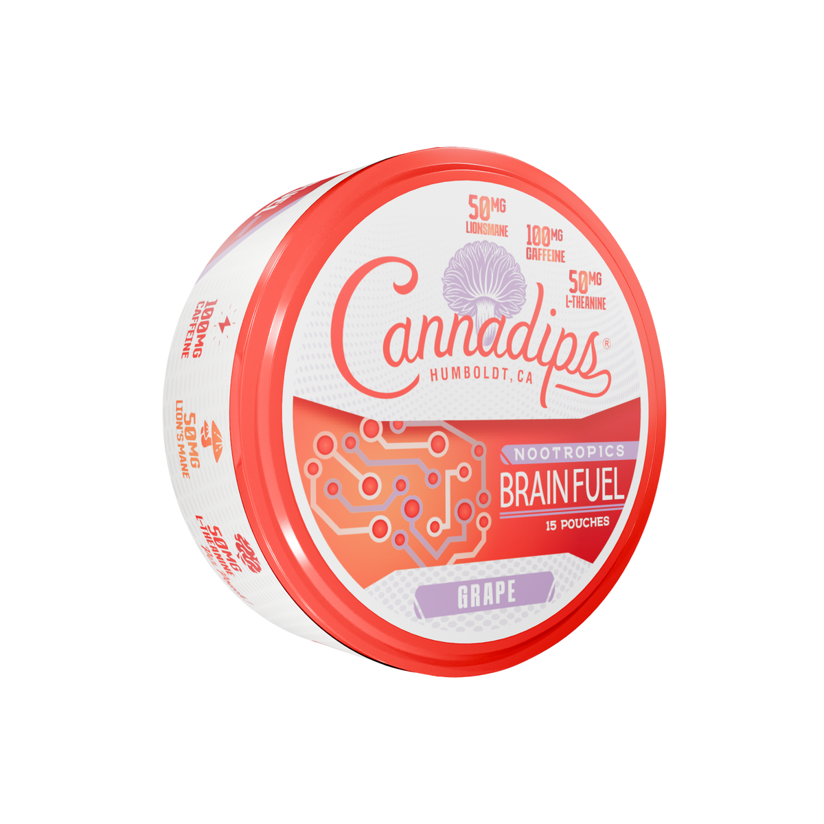 Cannadips Grape Energy Pouches