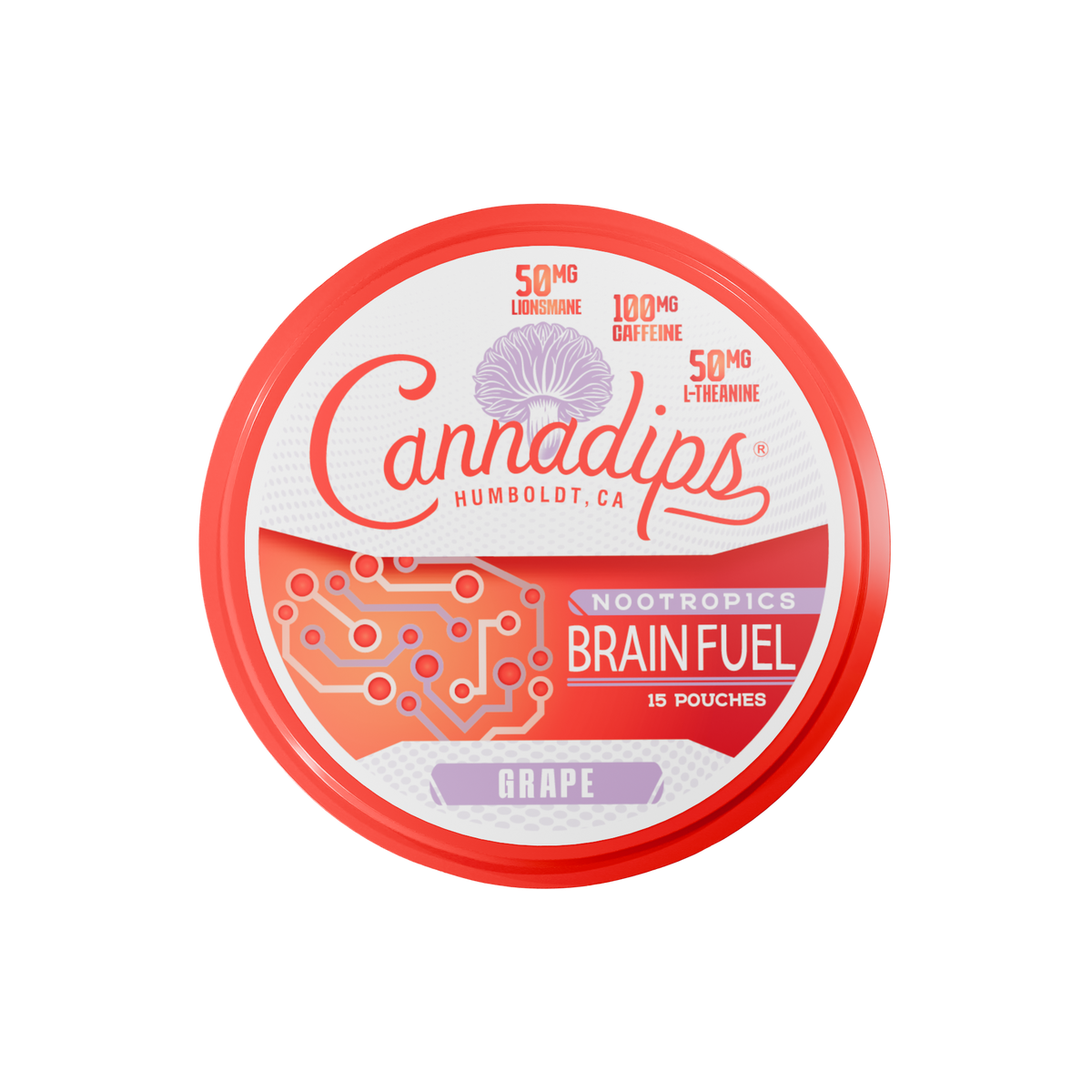Cannadips Grape Energy Pouches