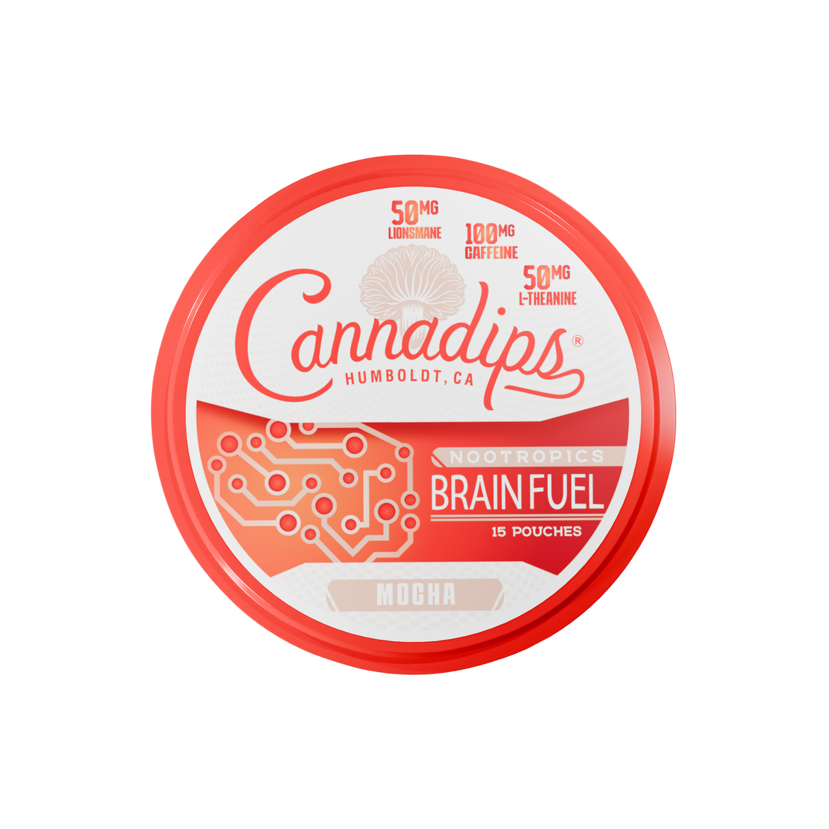 Cannadips Mocha Energy Pouches