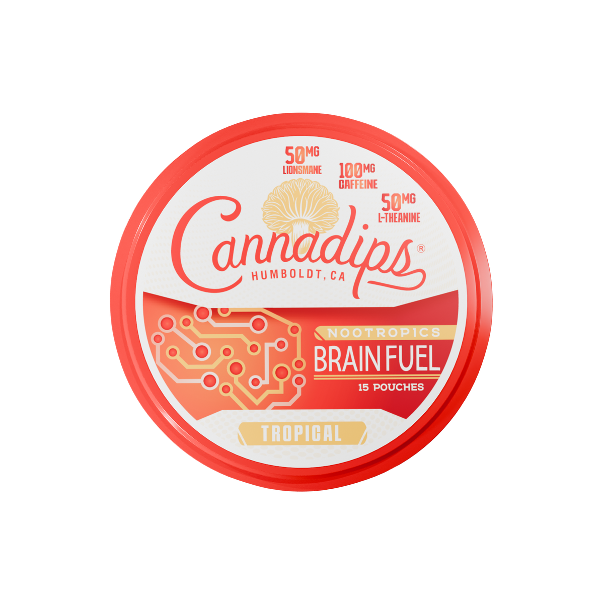 Cannadips Tropical Energy Pouches