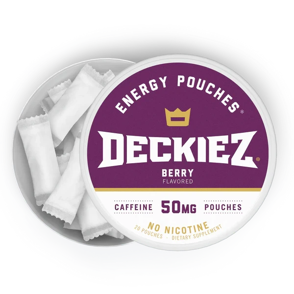 Deckiez Berry Energy Pouches