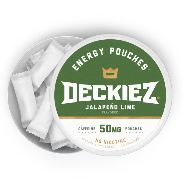Deckiez Jalapeño Lime Energy Pouches