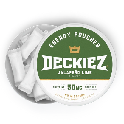 Deckiez Jalapeño Lime Energy Pouches