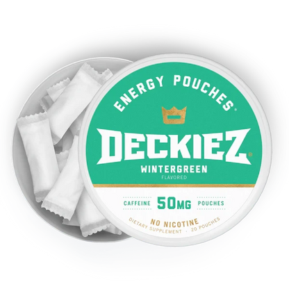 Deckiez Wintergreen Energy Pouches